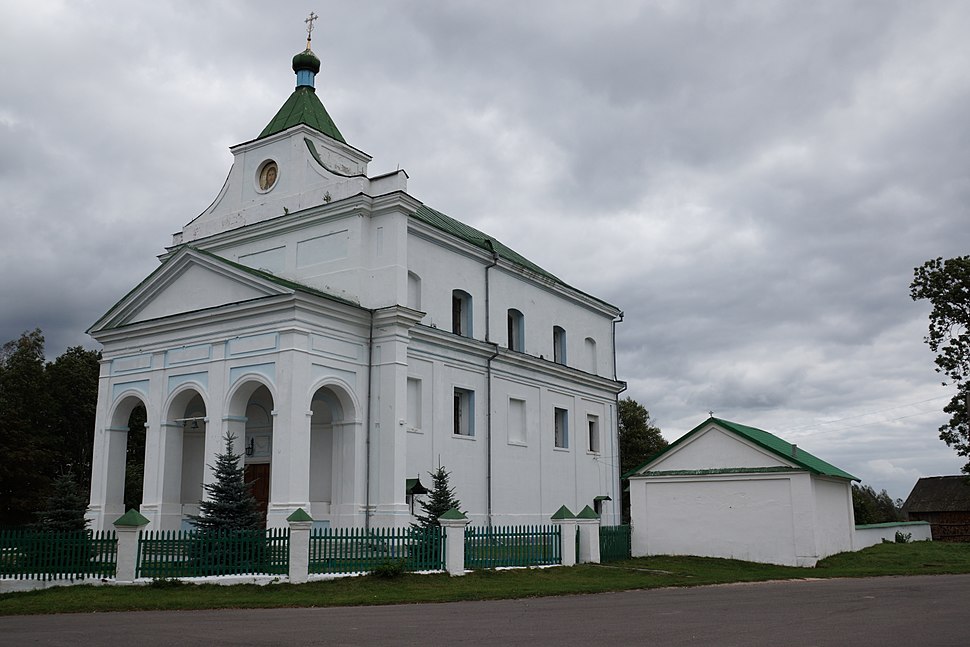 Дзмітрыеўская царква з брамай і домам старасты